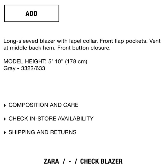 Zara plaid single button blazer 🍂 - Picture 2 of 16